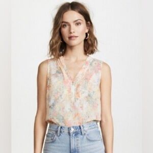 Dynamite | Tie dye v neck sleeveless top | Size S
